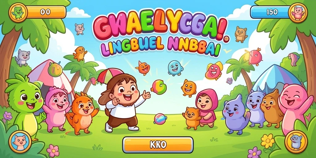 Tampilan awal yang menarik dan mudah dinavigasi.
