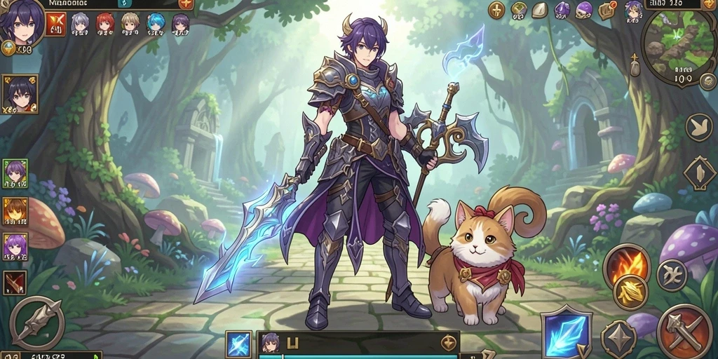 Menampilkan gameplay seru dan interaktif.