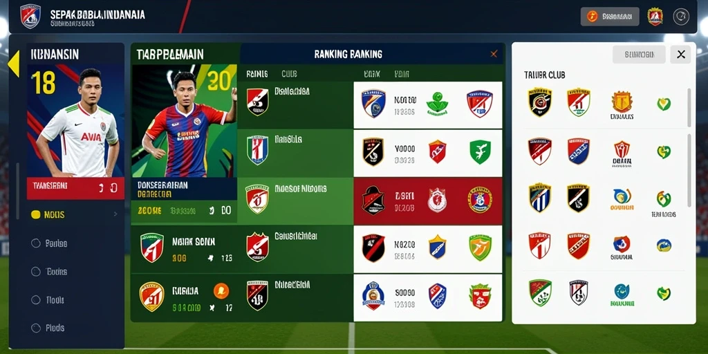Tampilan menu utama yang intuitif dan menarik.