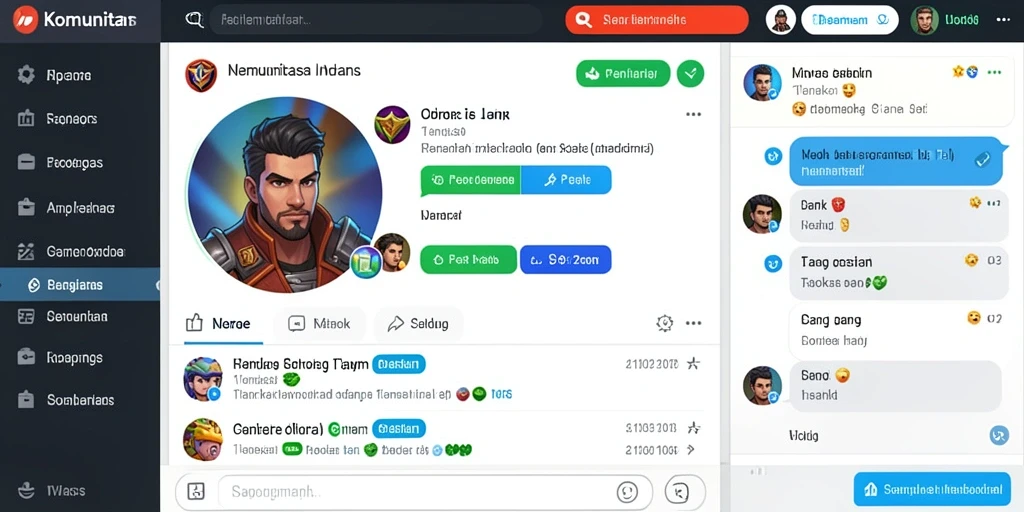 Tampilan antarmuka yang menarik dan user-friendly.