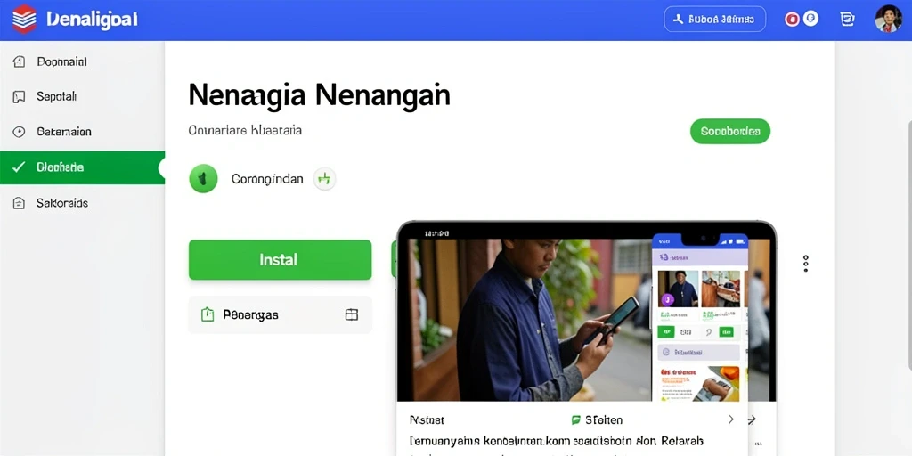 Tampilan antarmuka yang sederhana dan intuitif.