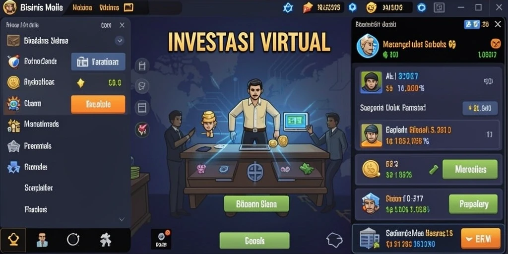 Tampilan utama yang menarik dan user-friendly.