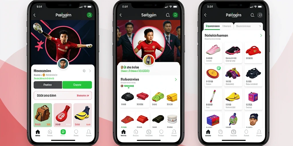 Tampilan awal yang memukau dan menarik.