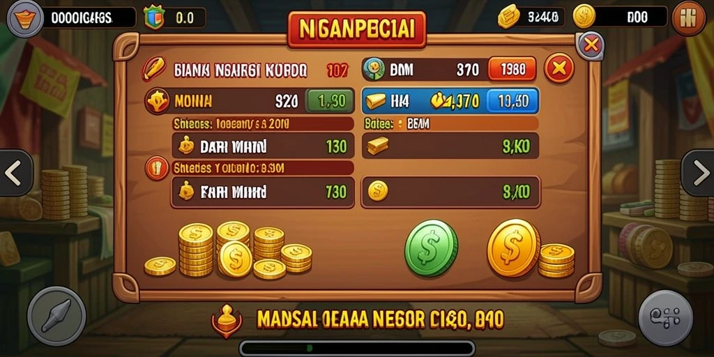 Tampilan karakter utama yang detail dan menarik.