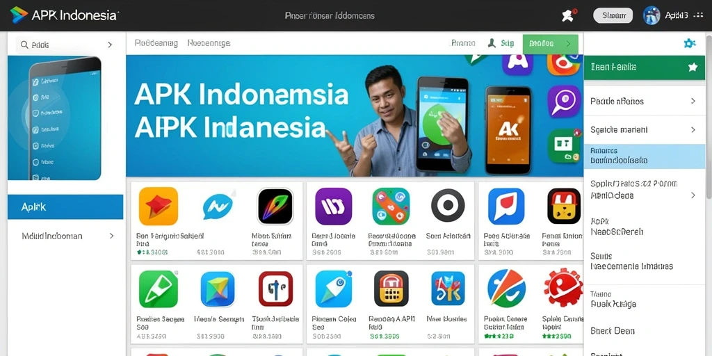 Tampilan permainan yang menarik dan penuh warna.